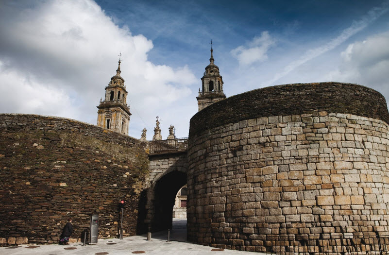 Muralla de Santiago de Compostela, Spain
